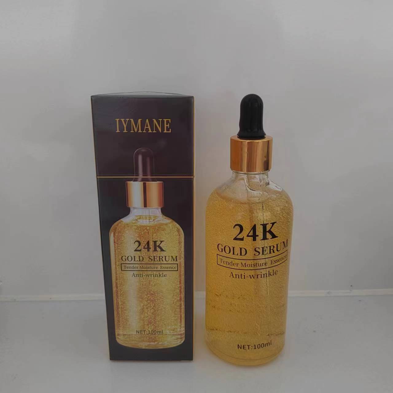 Platform Live Broadcast Popular Moisturizing Essence Liquid 24K Gold Hyaluronic Acid Skin Care Product Essence