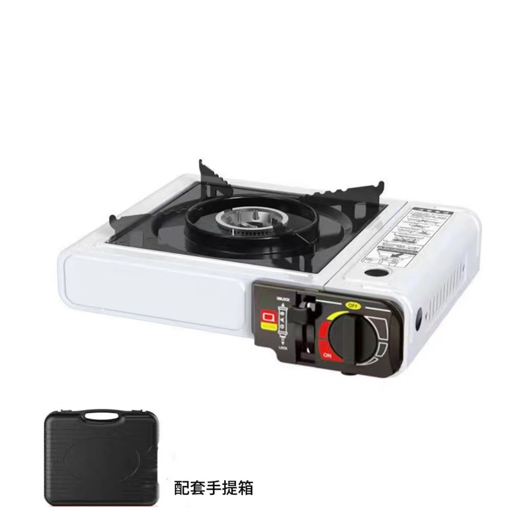 Gas stove cassette stove outdoor household portable gas stove cooking grill camping grill gas stove camping
