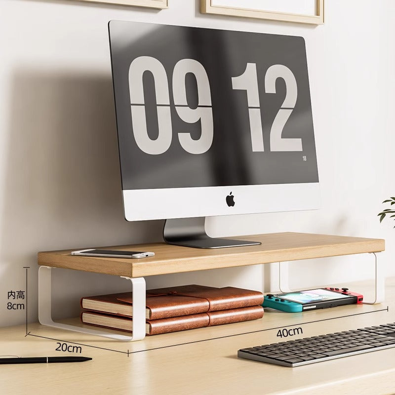 Monitor Elevated Rack Base Bracket Pad Elevated Rack Desktop Computer Elevated Rack Office Desktop Storage Rack