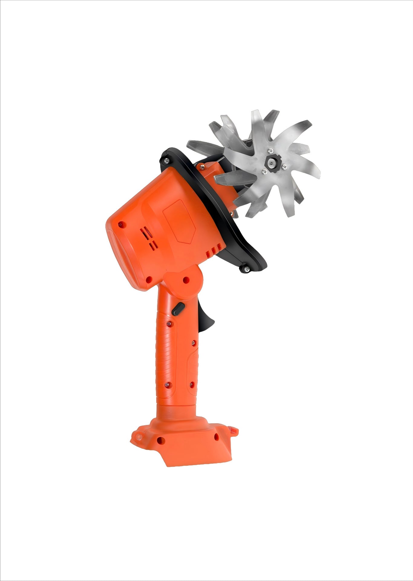 New Household Lithium Battery Micro-Tiller, Weeding and Loosening Soil, Small Tiller, Plow, Handheld Electric Hoe, Rotary Tiller