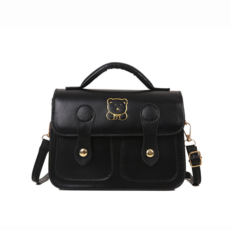 Commuting Retro Cambridge Bag for Women 2026 New Autumn and Winter Simple Versatile Handbag Messenger Bag Single Shoulder Crossbody Bag for Women