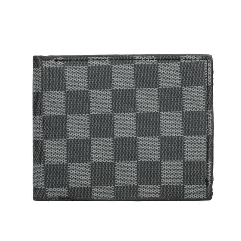 Retro Backpack Men's Checkerboard New Fashion Large Capacity Travel European and American Computer Backpack College Student Male Hanging Bag