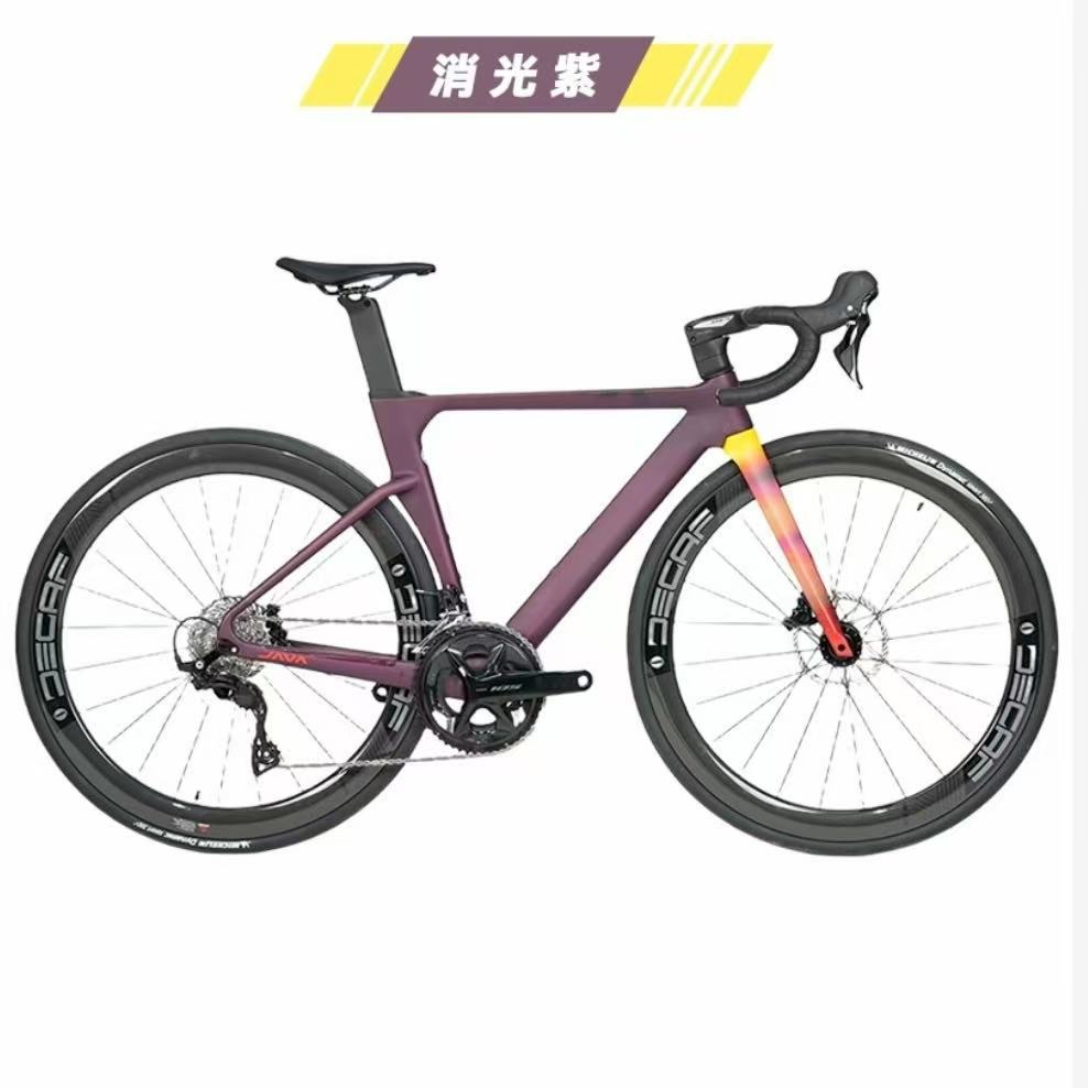 New Model Java Fire 6 Jiaowo Fuoco Top Road Bike 105 Hydraulic Disc 24-Speed Full Carbon Bicycle