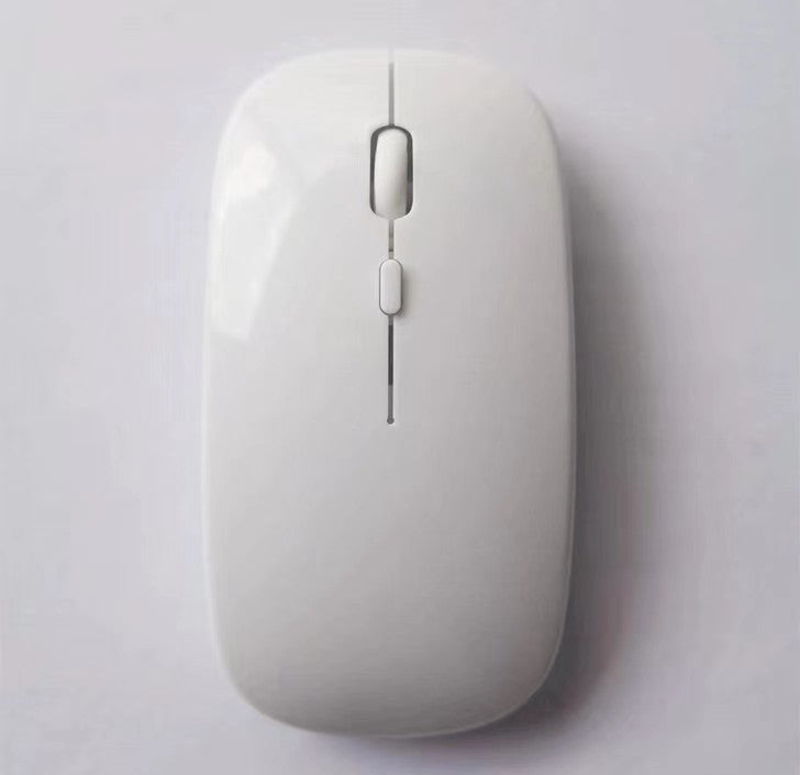Rechargeable Wireless Bluetooth Dual-Mode Silent Mouse, Compatible with Mobile Phones and Tablets, Three-Mode