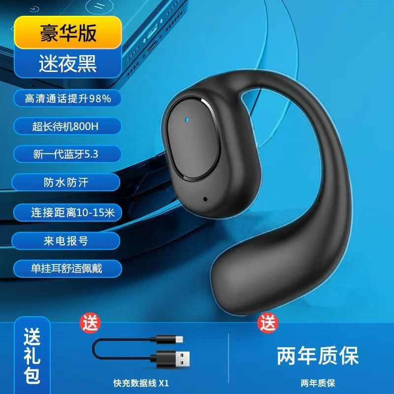 Popular Hanging Neck Bluetooth Headset Wireless Sports Ultra-Long Standby Heavy Bass Bluetooth Earbuds Factory Ready Stock