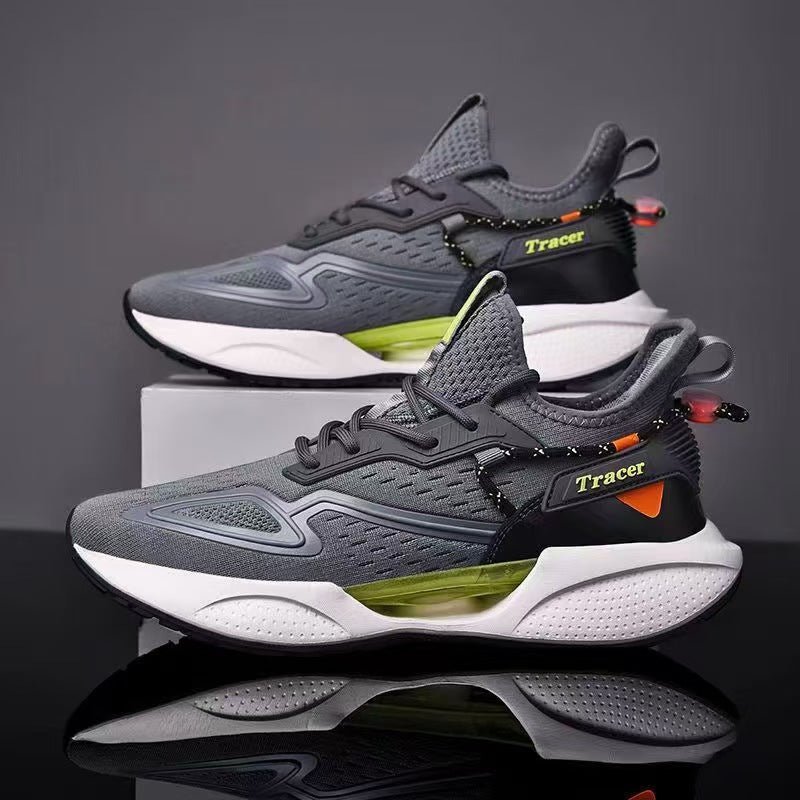 2025 Men's Shoes Spring and Autumn Casual Shoes Men's Fashionable All-match sneaker Men's Shoes Flying Woven Breathable Mesh Cloth Shoes