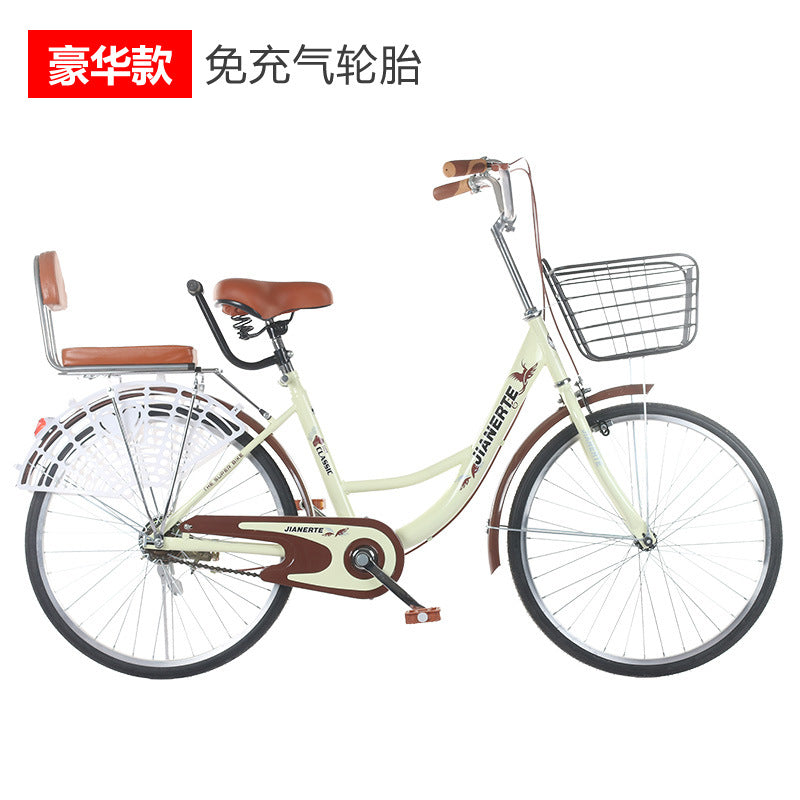 Bicycle Women's Light Work Women's Urban Riding Retro Bicycle Adult Student Fashion Commuter