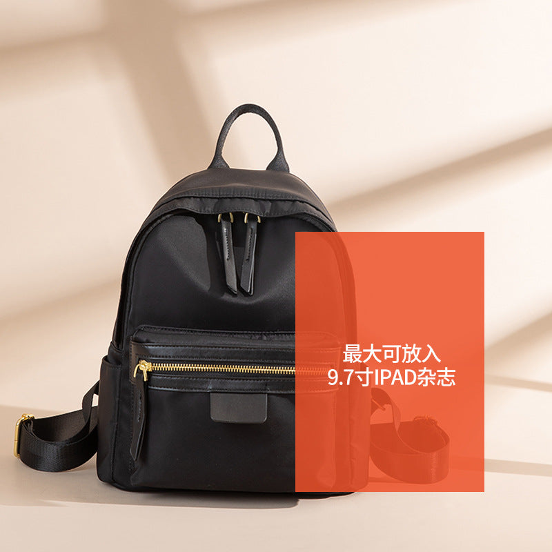 Backpack Women's 2022 New Fashion All-match Campus Schoolbag ins Fashion University Backpack for Junior and Senior High School Students