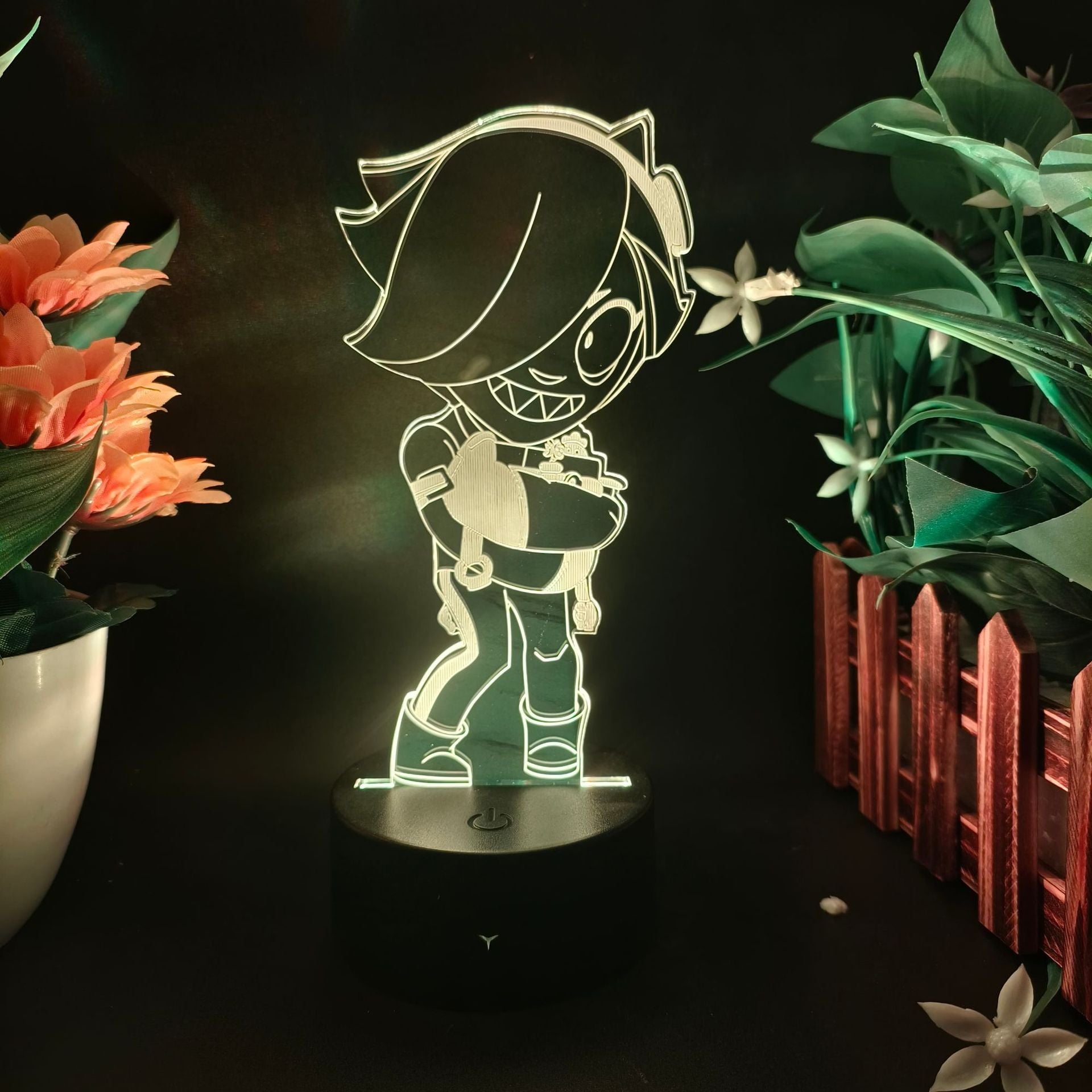 King of Gods Blok Edgar Figure Gift Bedroom Game E-Sports Atmosphere 3D Night Light