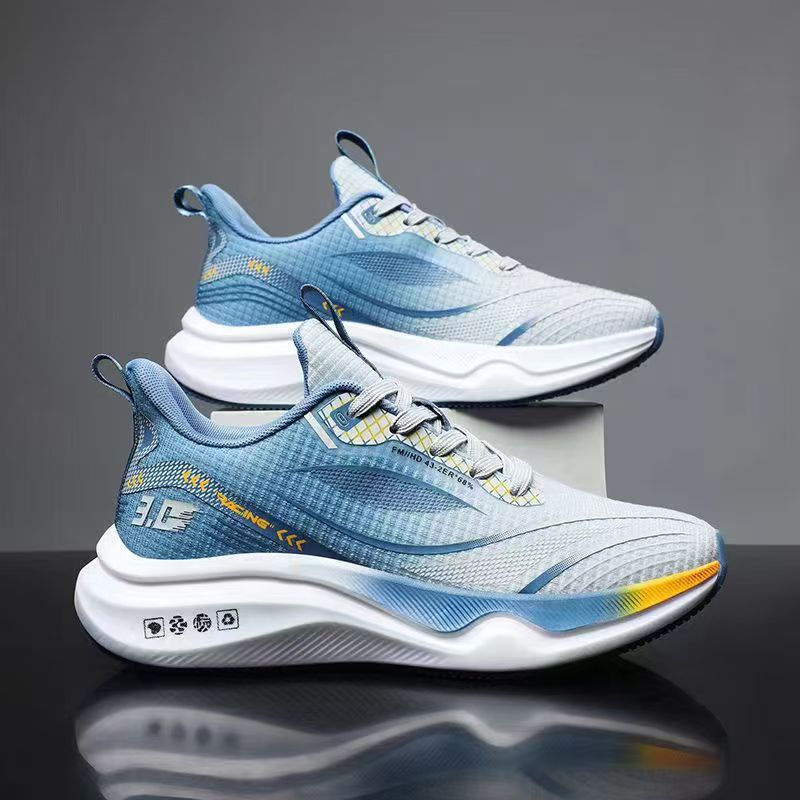 Men's Shoes Trendy New Running Shoes Versatile Outdoor Men's Sports Shoes Fashionable Mesh Breathable Shoes