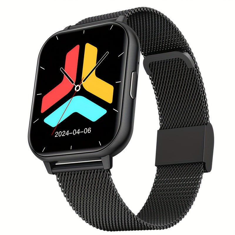 Hit Y13 Smartwatch with Gaming, Step Counting, Heart Rate Monitoring, Bluetooth Calling, Waterproof, Sports Monitoring, and Smart Reminders