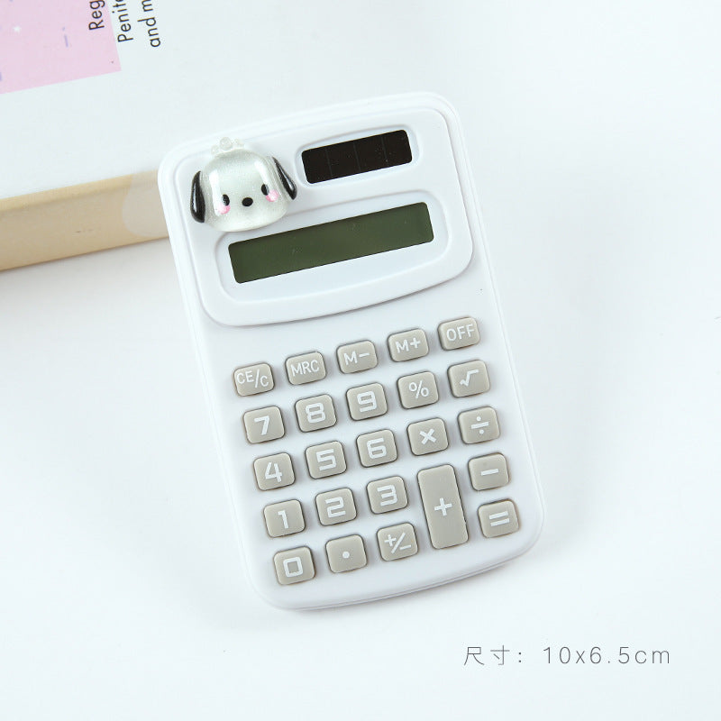 Creative Large-Sized Calculator for Primary School Students, Office Accounting, and Business Use, Portable Mini High-Value Calculator