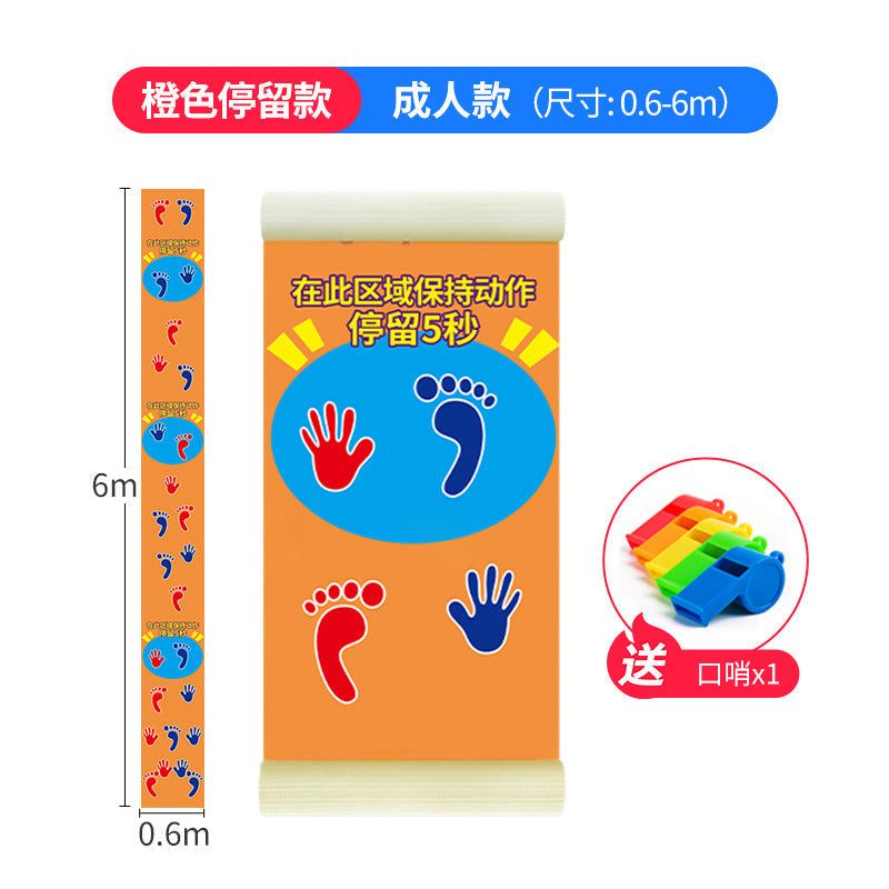 Hands and Feet Coordination Campus Sports Games Company Team-Building Props Outdoor Team Development Equipment Hands and Feet Coordination Games