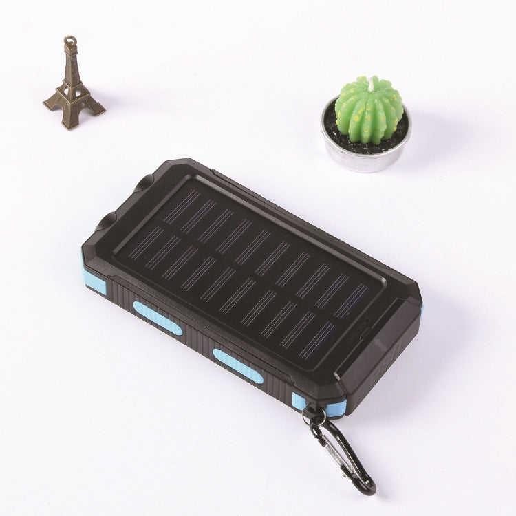 Solar Power Bank 20000Mah Camping Light Portable Power Bank