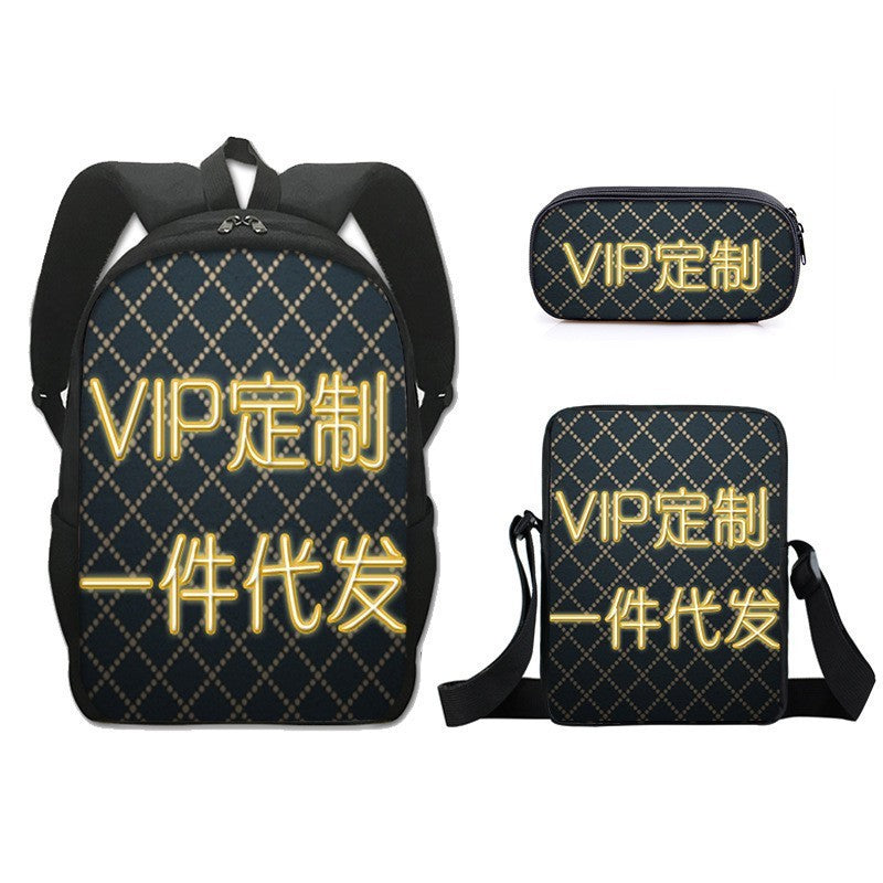Directly Supplied from the Manufacturer, Polyester Backpacks for Students, Customizable with Logo, Children's Backpacks, Anime-Theme