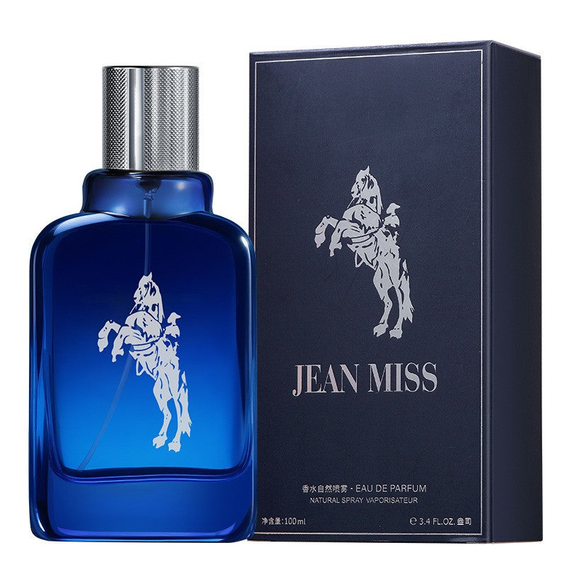 Douyin's Popular Blue Men's Perfume, Long-Lasting Fragrance, Cologne, Men's High-End Perfume