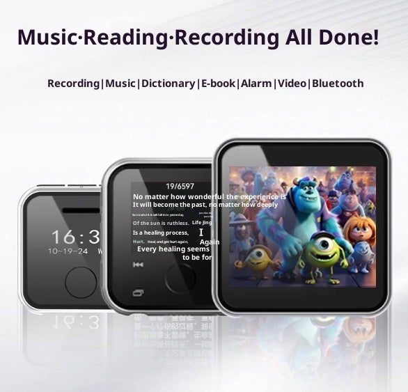 Full Screen Bluetooth Touch Player Student Walkman