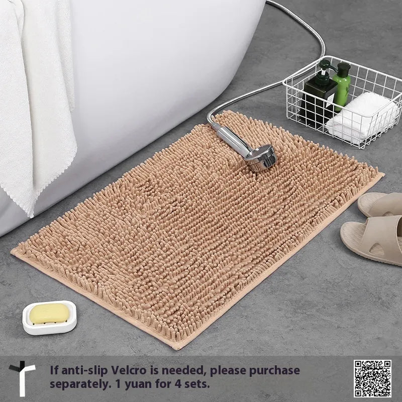 Bathroom Chenille Non-slip Absorbent Floor Mat