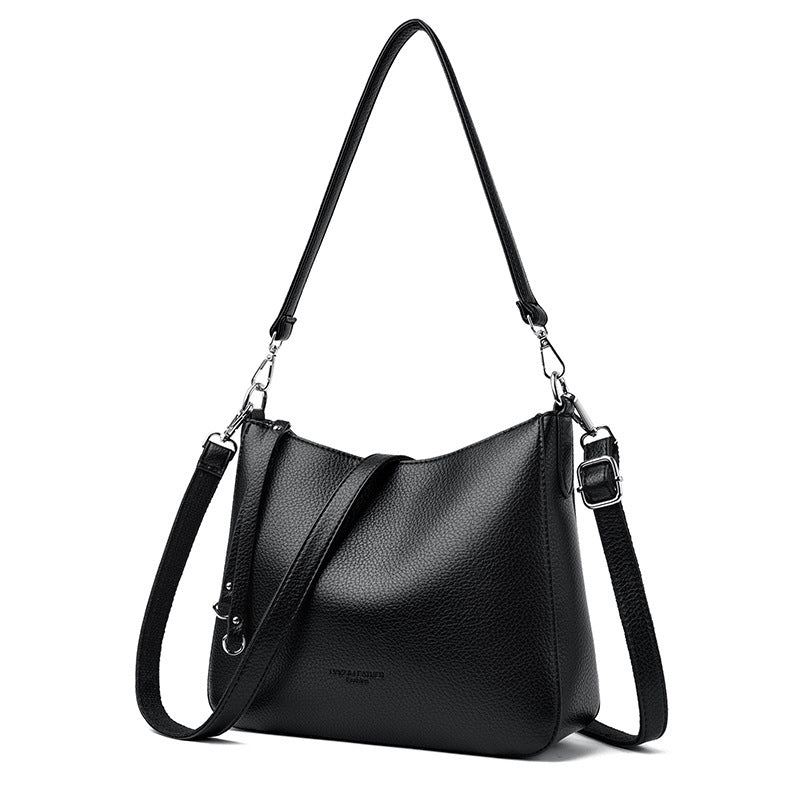 New Genuine Leather Fashion Niche Shoulder Crossbody Bag