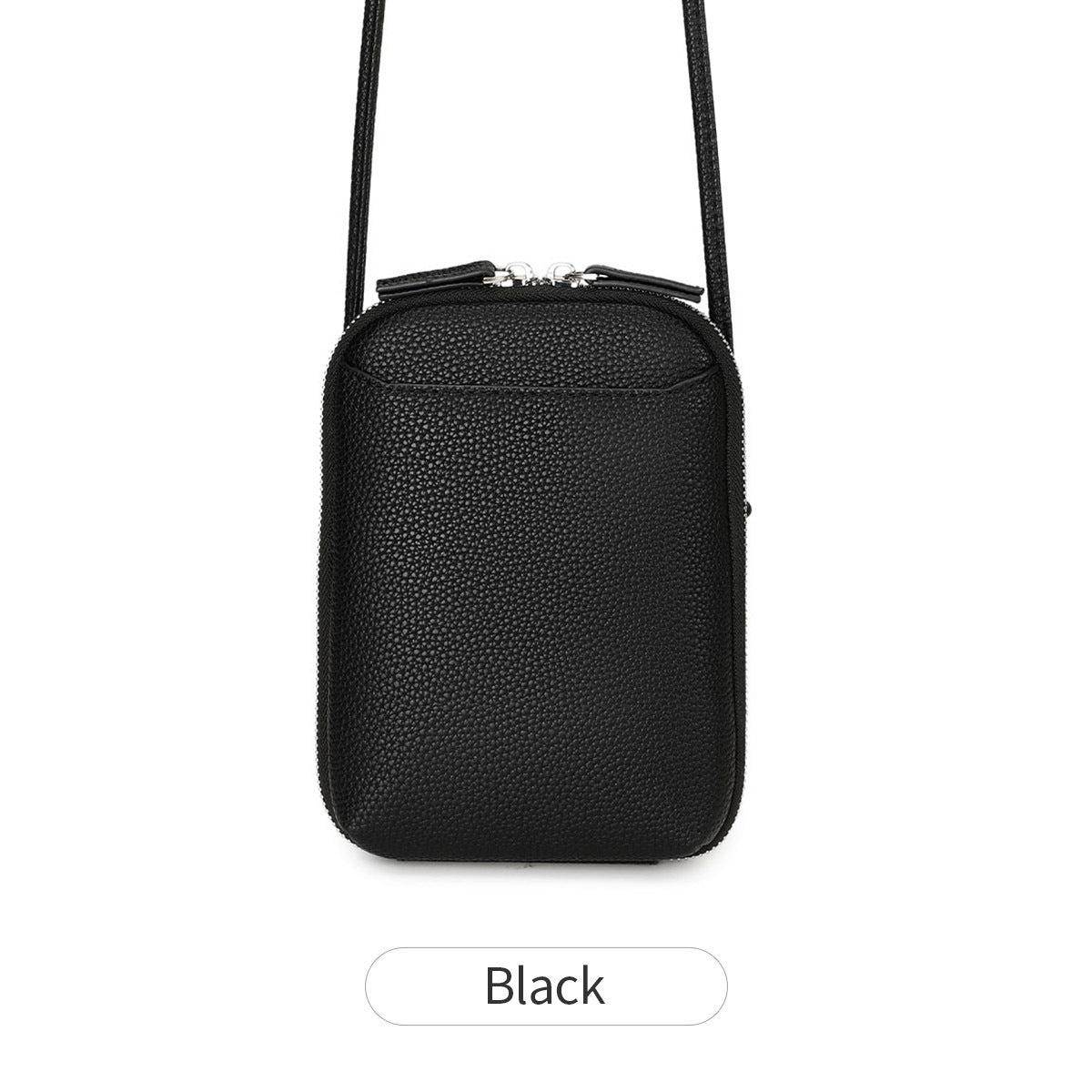 Simple Women's Crossbody Bag Vertical Versatile Solid Color Bag