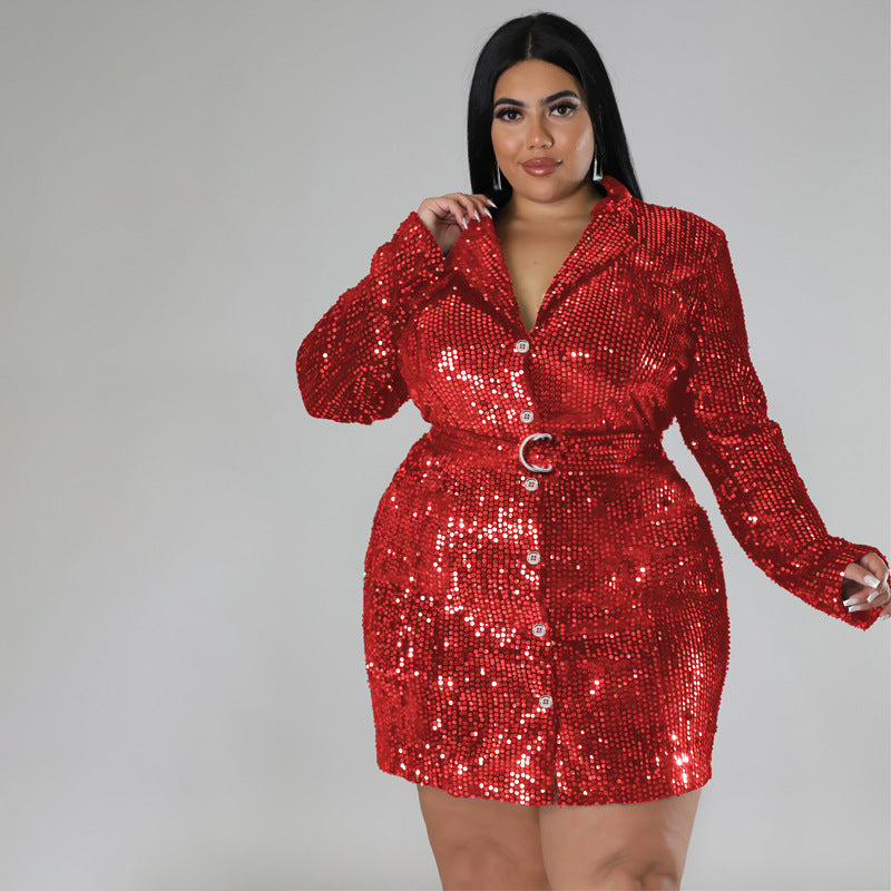 European And American Plus Size Female Suit Coat