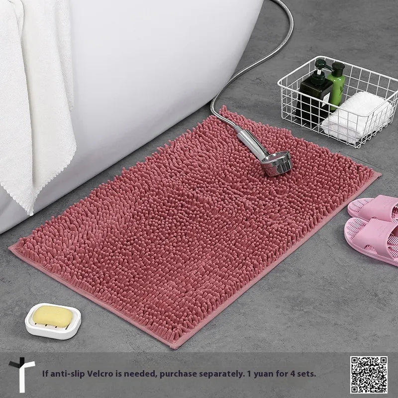 Bathroom Chenille Non-slip Absorbent Floor Mat