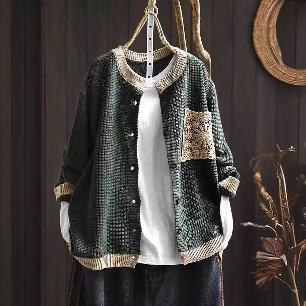 New Casual Outerwear Long-sleeve Cardigan Sweater