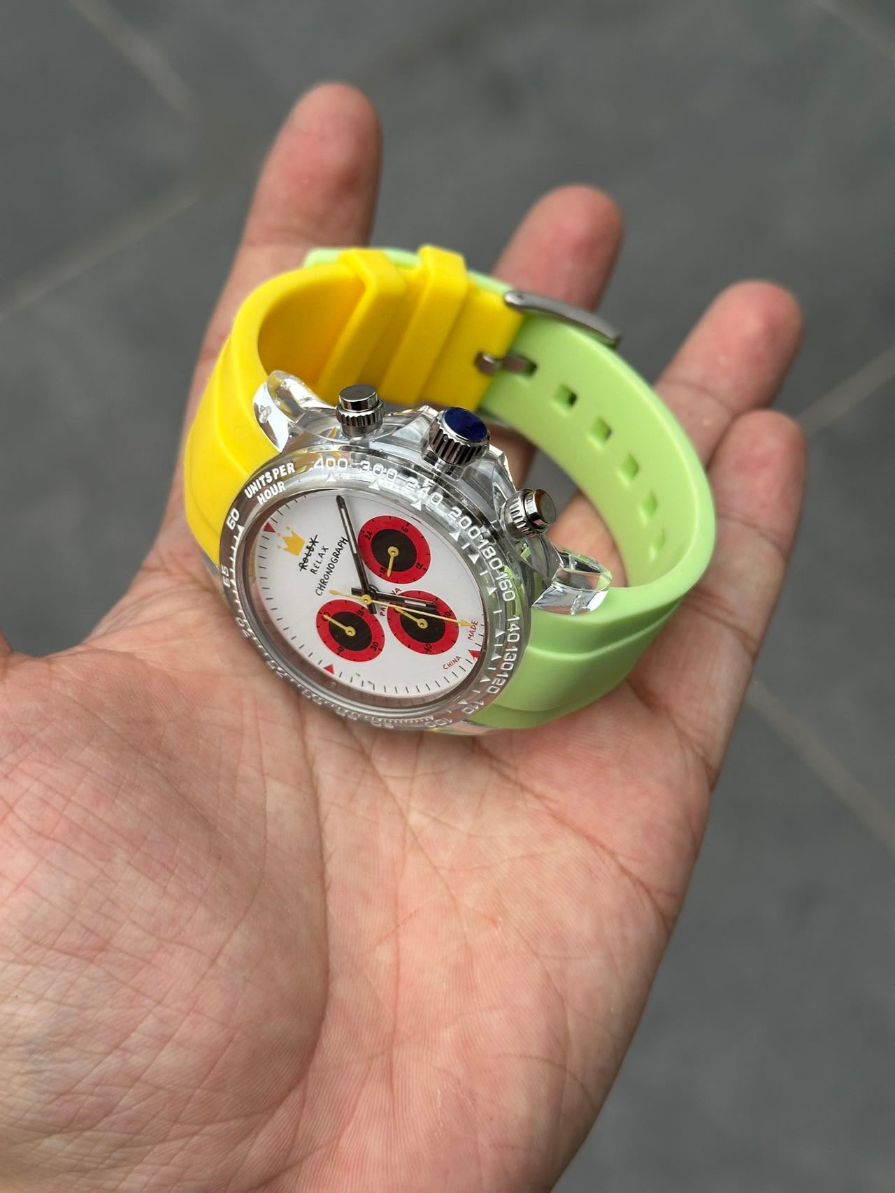 Panda Palette Chronographe Waterproof Luminous