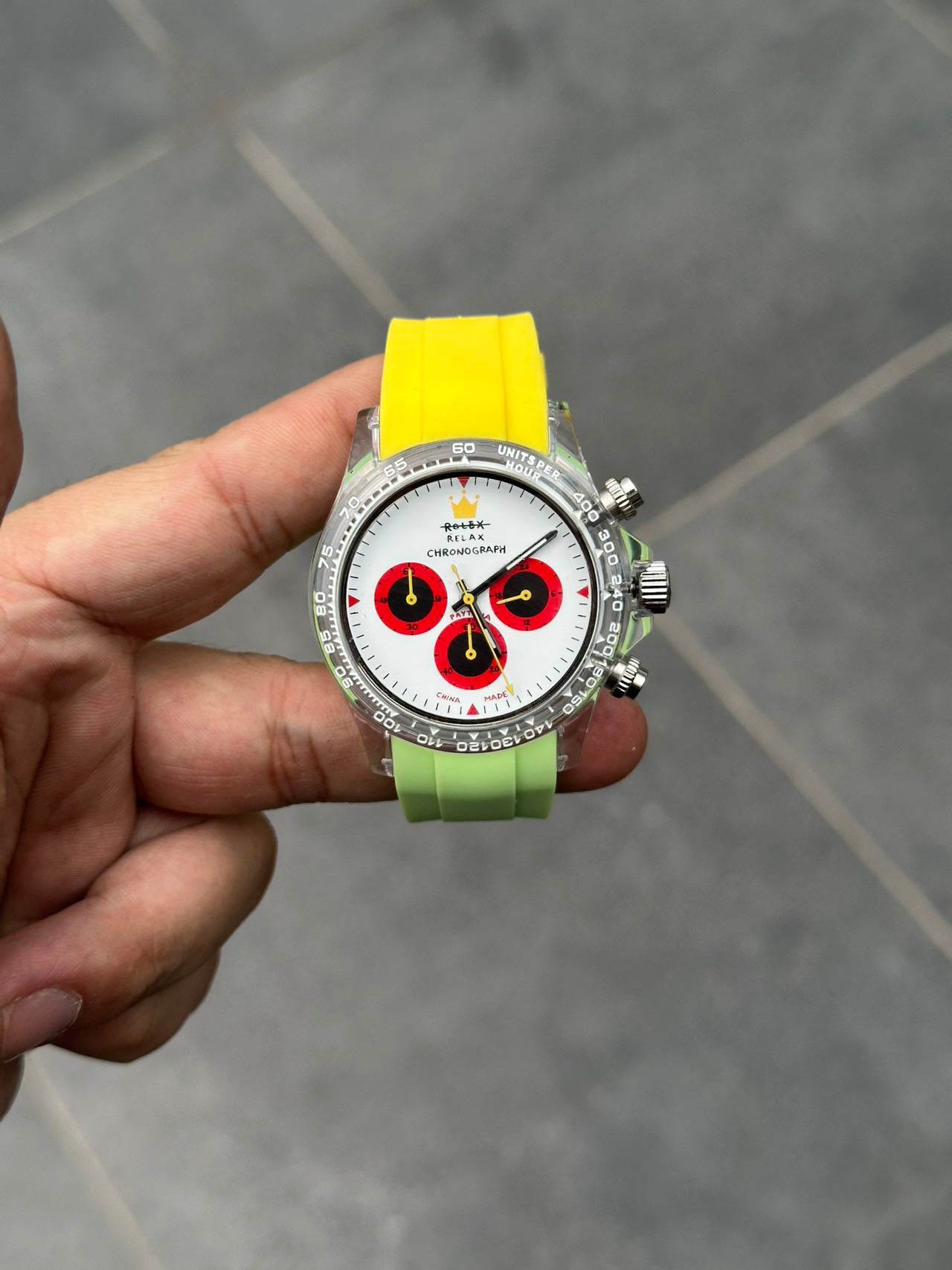 Panda Palette Chronographe Waterproof Luminous