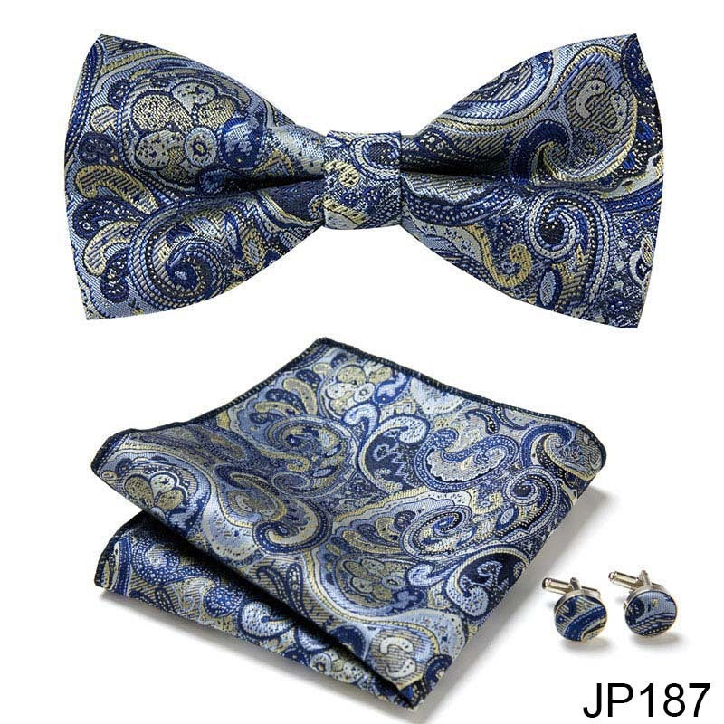 Men's Formal Suit British Korean Bow Tie