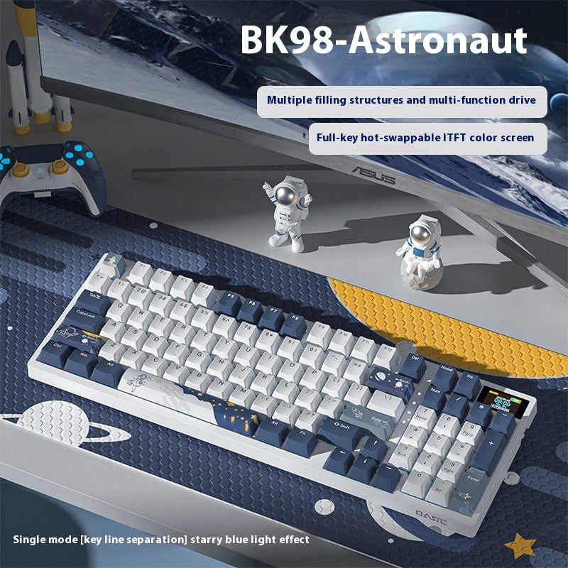 Wireless Mechanical Keyboard Three-mode Bluetooth