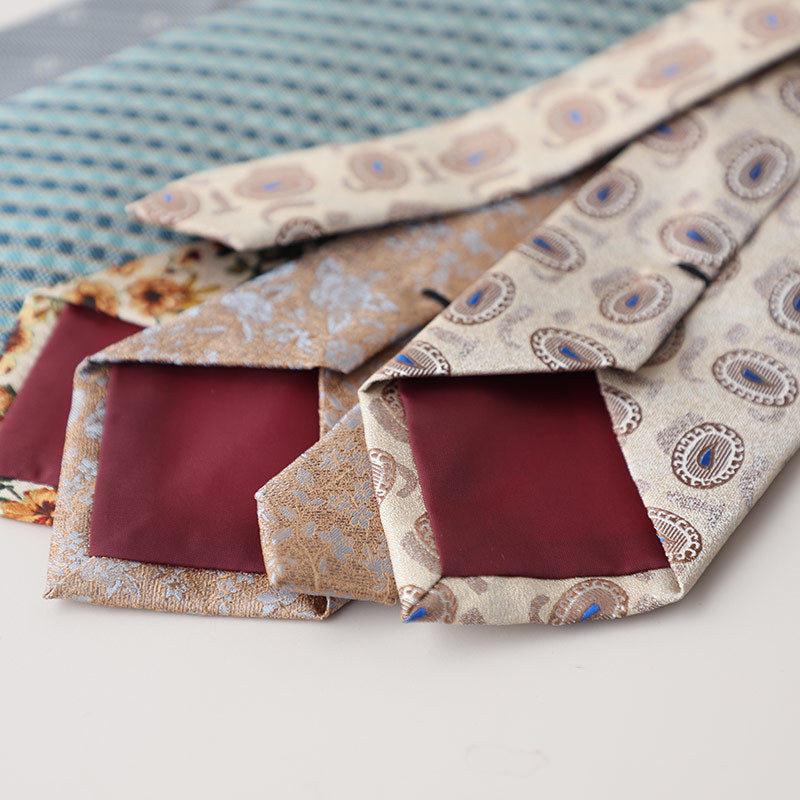 Korean Style Retro Light Color Hong Kong Style Tie