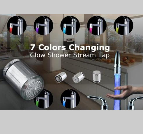 Creative Kitchen Bathroom Light-Up LED Faucet