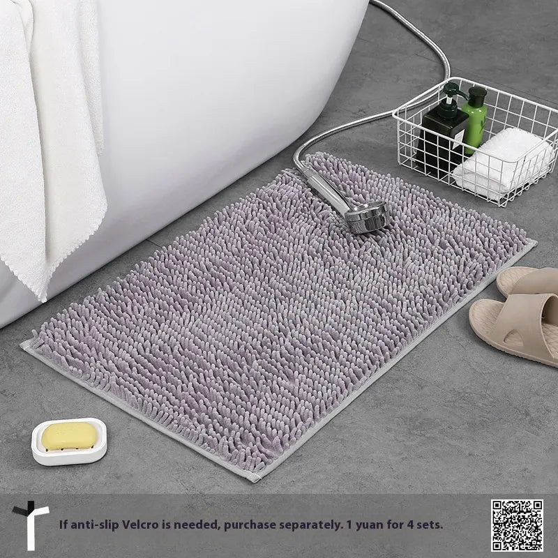 Bathroom Chenille Non-slip Absorbent Floor Mat